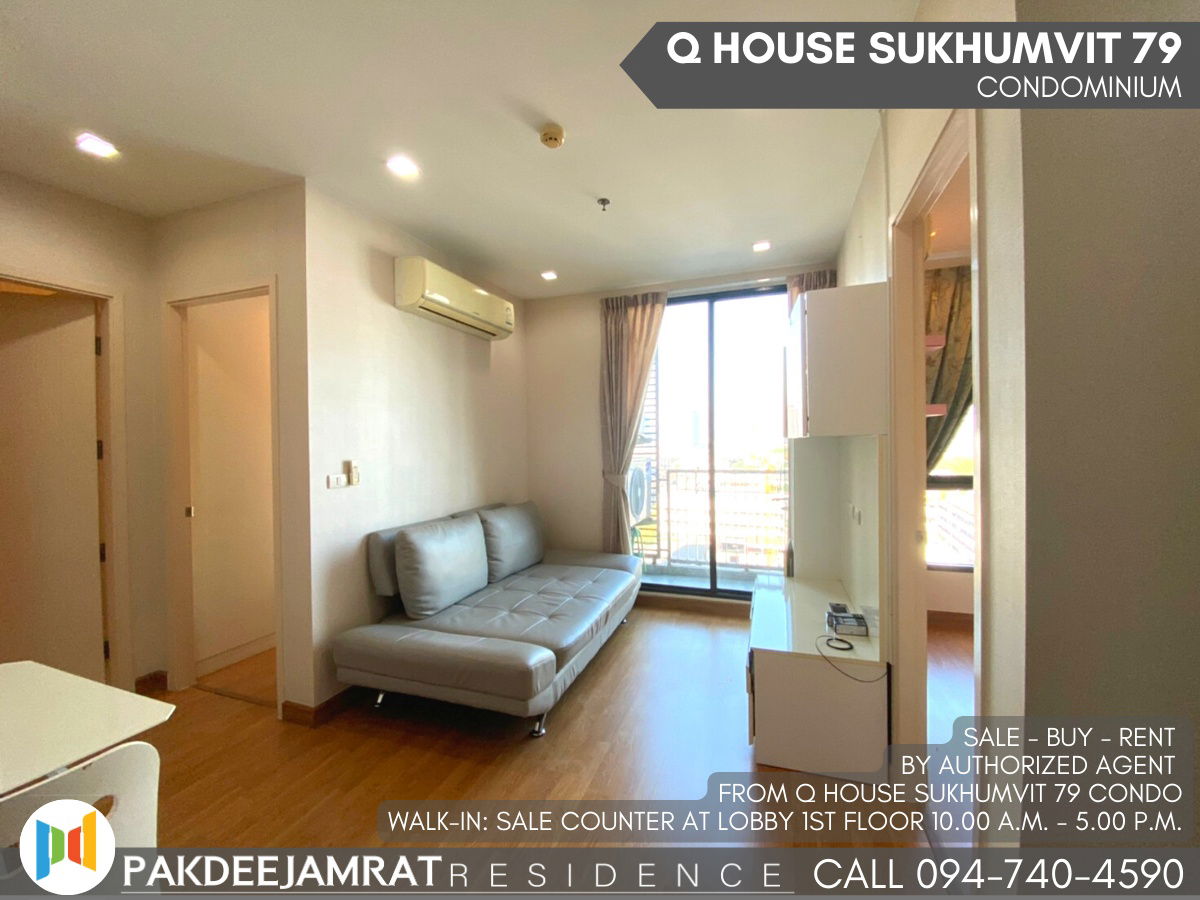 รูป 🅵🅾️🆁 🆁🅴🅽🆃 𝗤 𝗛𝗼𝘂𝘀𝗲 𝗦𝘂𝗸𝗵𝘂𝗺𝘃𝗶𝘁 𝟳𝟵 2 ห้องนอน 1 ห้องน้ำ  ขนาด 46 ตร.ม. 26,000 บาท / เดือน - รูปที่ 3/13