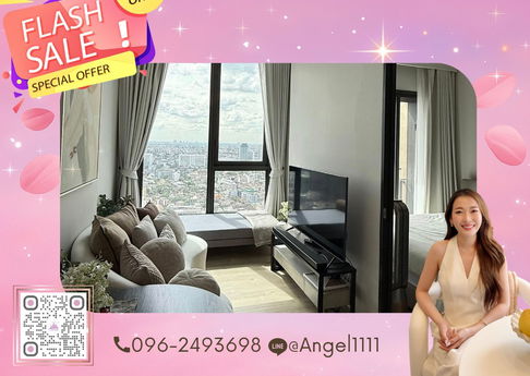✨🦄 ขายด่วน!!! 🦄✨ The Crest Park Residences เฟอร์ครบจบในที่เดียว โทร 096-2493698 (TCR0402)