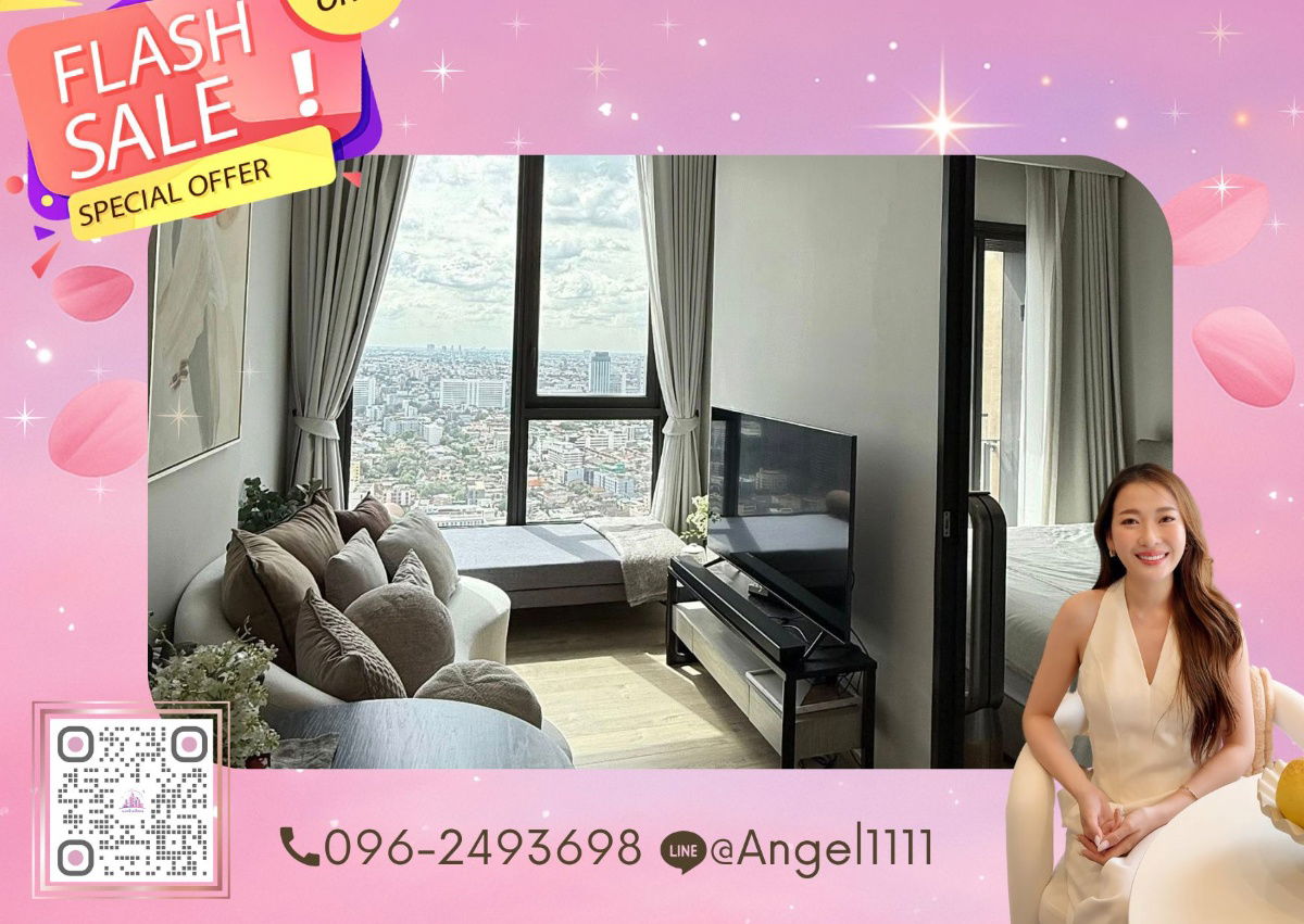 รูป ✨🦄 ขายด่วน!!! 🦄✨ The Crest Park Residences เฟอร์ครบจบในที่เดียว โทร 096-2493698 (TCR0402) - รูปที่ 1/13