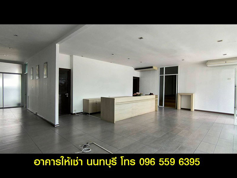 รูป ให้เช่า อาคารสำนักงาน ออฟฟิศ 350 ตร.ม. สนามบินน้ำ นนทบุรี ใกล้กองสลาก - รูปที่ 2/9
