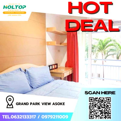 Condos for rent : #Z1830💥070868🔥Condo for rent: Grand Park View Asoke