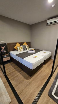 Rent Blossom Condo @ Sathorn - Charoenrat, Floor 5, 30 sq.m., beautiful view, furniture - complete electrical appliances  
