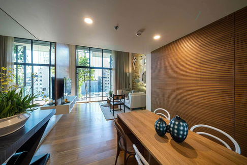 🔺 For Rent Condo SIAMESE EXCLUSIVE SUKHUMVIT 31 Building 1, Floor 9,Duplex, Room size 60 sqm