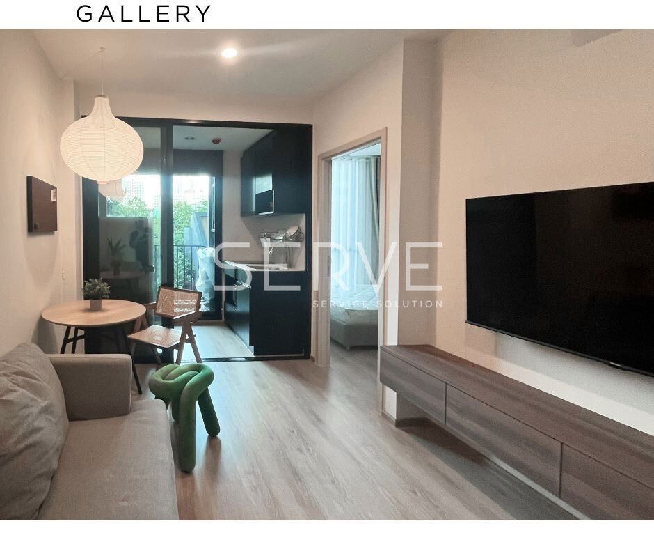 picture 1 Bed 1 Bath Nice Room Fully furnished New Condo Good Location MRT Phra Ram 9  220 m.  @  NUE District R9 - 3/9