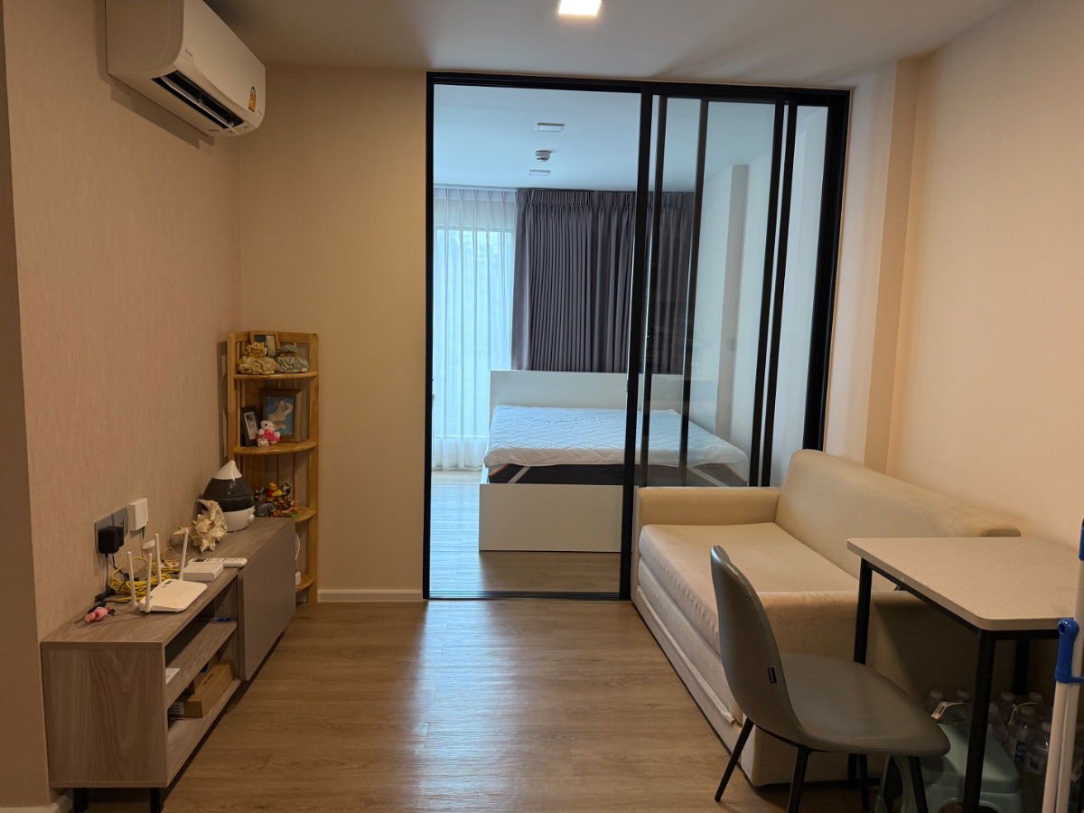 รูป 🏡 ขายด่วน 💖  KAVE TU 2 ห้องนอน เจ้าของอยู่เอง ✨ ตึก A ชั้น 4 วิวสระยาว พร้อมสวน - รูปที่ 3/11