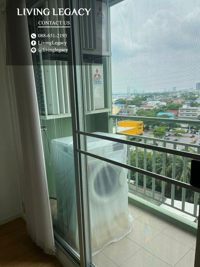 รูป SIPTIM ให้เช่าคอนโด Lumpini Place Srinakarin - Huamark Station 33 ตร.ม. ชั้น 9 ตึก B line id : @livinglegacy - รูปที่ 10/10