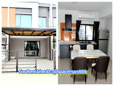 เช่าทาวน์โฮม วิทยาลัยนานาชาติราฟเฟิลส์ : 🏡 ให้เช่าทาวน์โฮม 2 ชั้น พลีโน่ สุขุมวิท บางนา2 ใกล้เมกาบางนา 