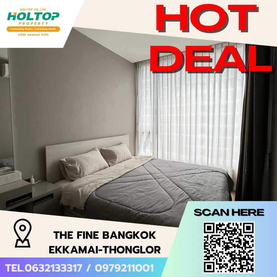 picture #S4304 For Rent The Fine Bangkok Ekkamai-Thonglor - 1/7