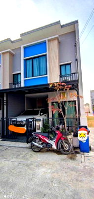 เช่าทาวน์โฮม ถนนจตุโชติ : 🏡ให้เช่าทาวน์โฮม 2 ชั้น หลังมุม โครงการ เรซิโอ-โฮม ซอยกาญจนาภิเษก 5/3 รามอินทรา มึ 3 ห้องนอน 2 ห้องน้ำ