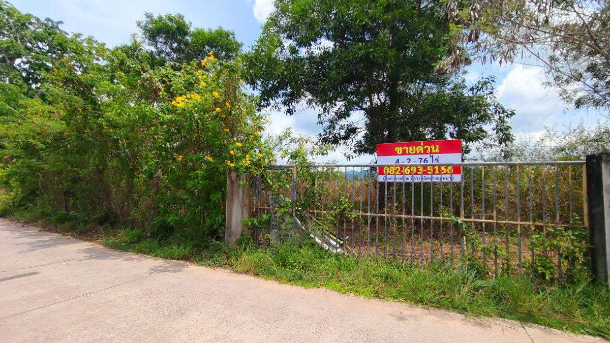 รูป ที่ดินสวย ใกล้ รร.นายร้อย จปร. เพียง 3.5 กม. เนื้อที่ 4ไร่ 2งาน 76ตร.วา ต.พรหมณี จ.นครนายก  วิวเขาชะโงก - รูปที่ 3/12
