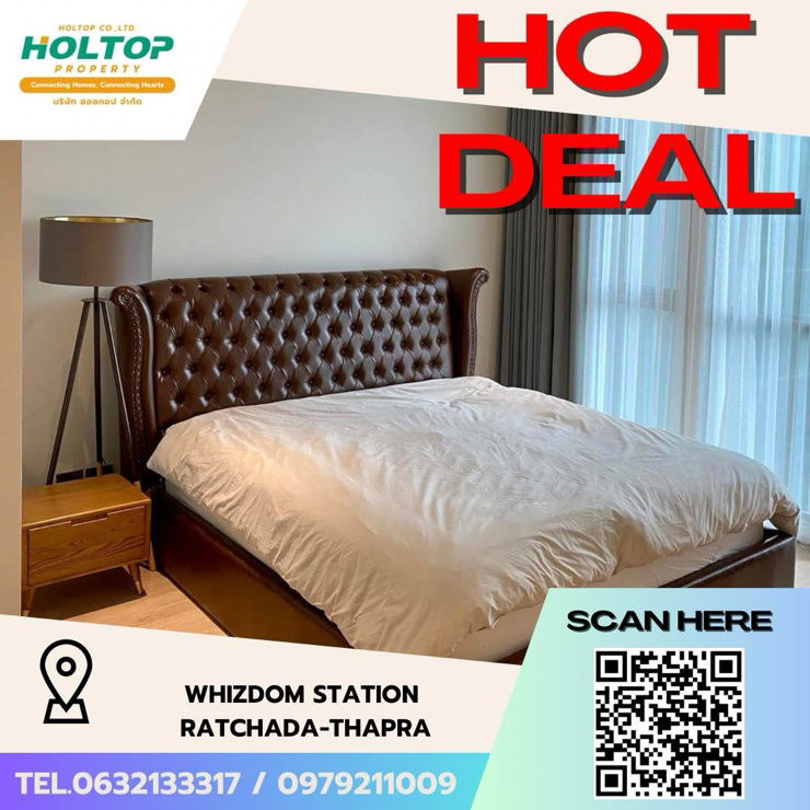 picture #Z1826💥070868🔥 Condo for rent: Whizdom Station Ratchada-ThaPra - 1/9