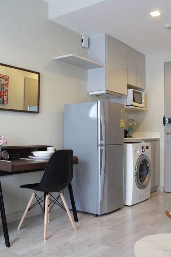 picture WS2097 🏢 For rent: Ideo Mobi Sukhumvit 50, beautiful view, unblocked, furnished, rent only 13,000 baht/month. - 9/13