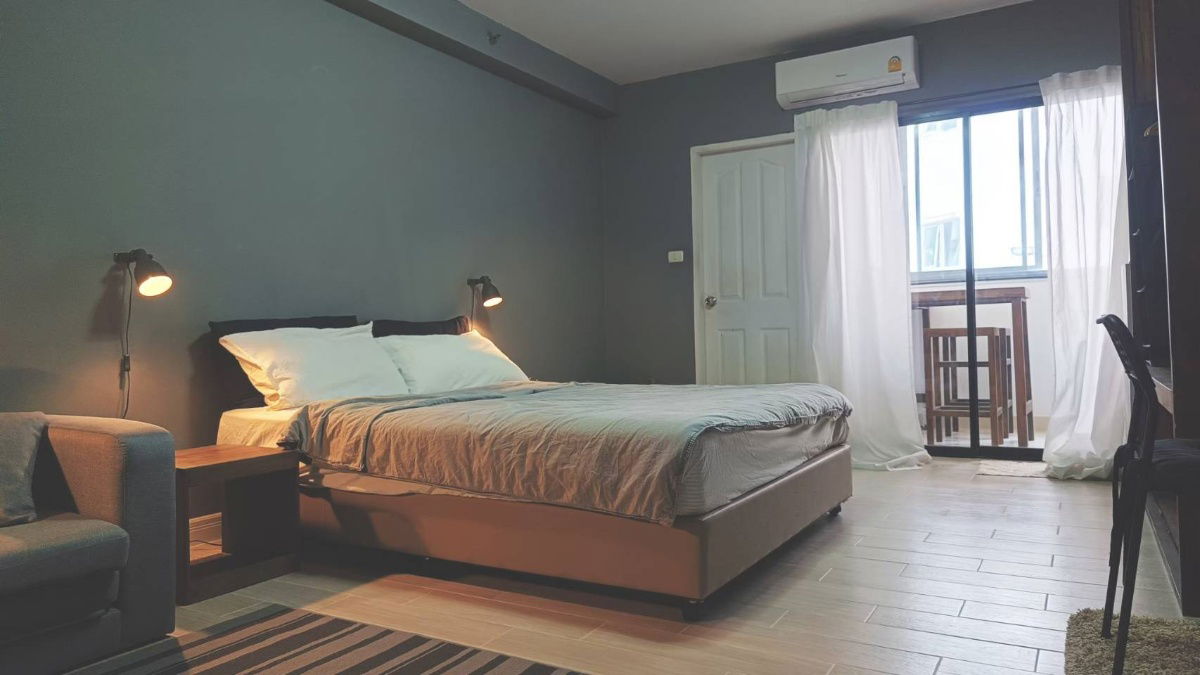 picture Condo for rent at City Home Sukhumvit-Bangna, 29 sq.m., 1 bedroom, 1 bathroom, 2nd floor, fully furnished and ready to move in. - 5/7