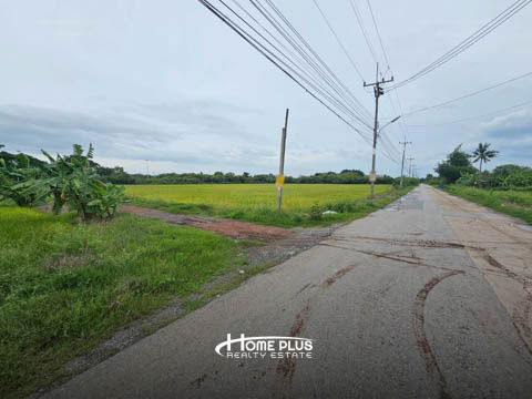 รูป ที่ดินในถนนสหพร ใกล้มหาวิทยาลัยราชภัฏสวนสุนันทา นครปฐม เนื้อที่ 399 ตารางวา - รูปที่ 3/14