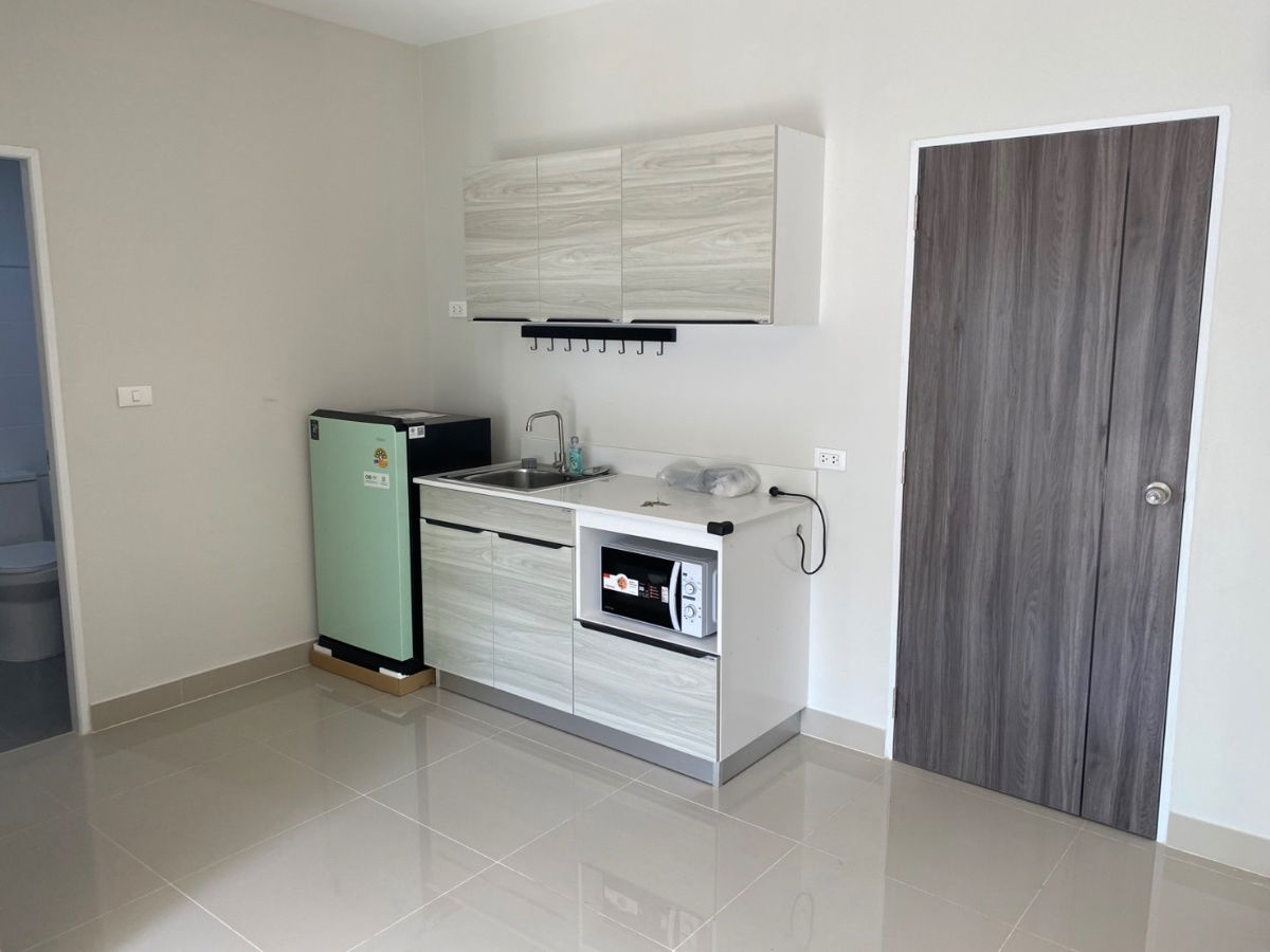 รูป ให้เช่าคอนโด 1 ห้องนอน มีแอร์ เฟอร์นิเจอร์พร้อม - รูปที่ 6/7