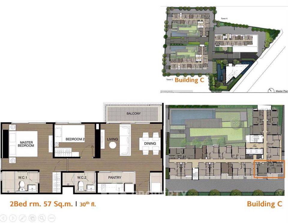 รูป คอนโด 2-ห้องนอน ที่ ฟิวส์ จันทร์-สาทร ใกล้ ถนนจันทน์ (ID 789092) - รูปที่ 5/17