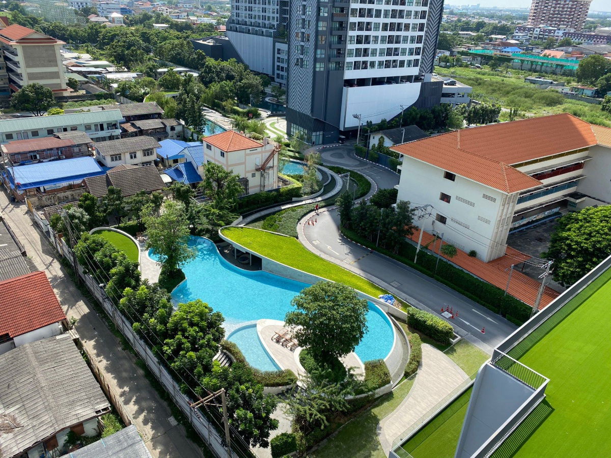 picture Condo for sale IDEO O2, beautiful room, pool view, fully furnished, near BTS Bangna. - 21/25
