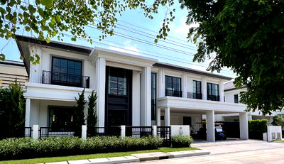 เช่าบ้านเดี่ยว แอร์พอร์ต ลิงค์  ลาดกระบัง : ให้เช่า 1 ห้อง ที่ : เศรษฐสิริ บางนา - สุวรรณภูมิ