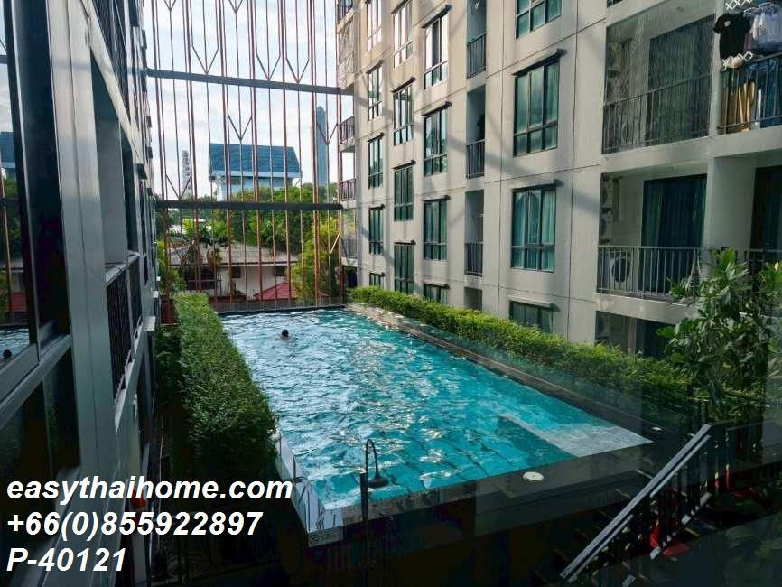รูป P-40121 ต้องการขายคอนโด นอตติ้ง ฮิลล์ ดิ เอ็กซ์คลูซีฟ เจริญกรุง  Bang Kho Laem, Bangkok พร้อมสัญญาเช่า Line Id @easythaihome 085-592-2897 - รูปที่ 4/12