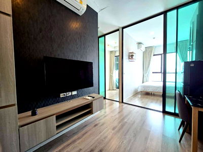 คอนโดให้เช่า : ให้เช่าคอนโด ไนท์บริดจ์ คอลลาจ รามคำแหง (Knightsbridge Collage Ramkhamhaeng) ห้องว่างพร้อมอยู่ 8 สิงหา 68🍁นัดชมห้องด่วน 🟥LINE : @propertybkk1