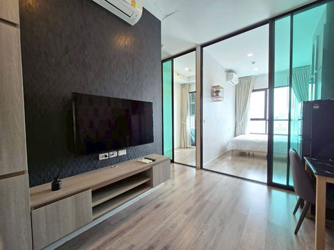 ให้เช่าคอนโด ไนท์บริดจ์ คอลลาจ รามคำแหง (Knightsbridge Collage Ramkhamhaeng) ห้องว่างพร้อมอยู่ 8 สิงหา 68🍁นัดชมห้องด่วน 🟥LINE : @propertybkk1