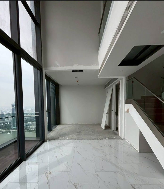 รูป ขาย Penthouse สุดหรู Canapaya Residences วิวแม่น้ำเจ้าพระยา ชั้น 42-43 เนื้อที่ 307.98 ตารางเมตร 4 ห้องนอน 5 ห้องน้ำ ราคา 85 ลบ.* - รูปที่ 3/15