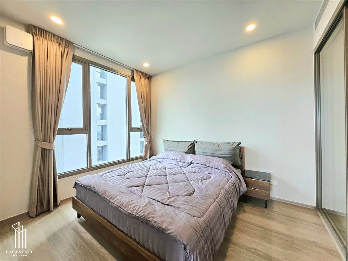 รูป For rent Whizdom The Forestias (Mytopia) ห้องขนาดใหญ่สุดในชั้น ตำแหน่งมุม วิวสวนป่า 30 ไร่ @45,000 Baht - รูปที่ 3/15