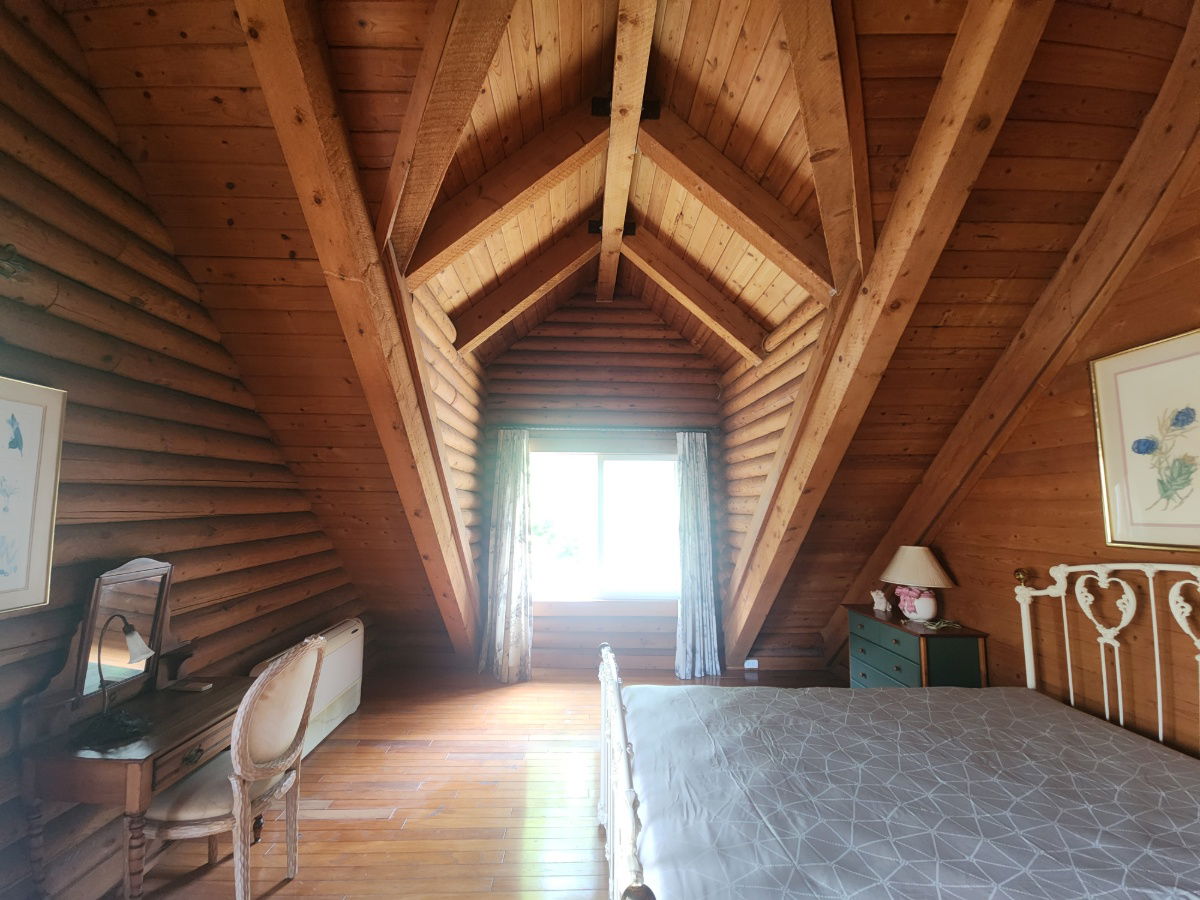 รูป ขายบ้านพักตากอากาศหรู Log Cabin โบนันซ่า เขาใหญ่ — บ้านไม้ซุงแท้ 5 ห้องนอน ริมทะเลสาบ บนที่ดิน 1-1-1 ไร่ พร้อมศาลาริมน้ำ 2 หลัง และสวนส่วนตัว ร่มรื่น  - รูปที่ 21/24