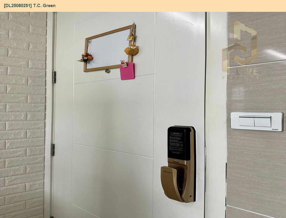 picture DL25080251 Condo for rent, T.C. Green near MRT พระราม 9, ready to move in, call urgently 0656133286 LineID @534wlwof - 12/12