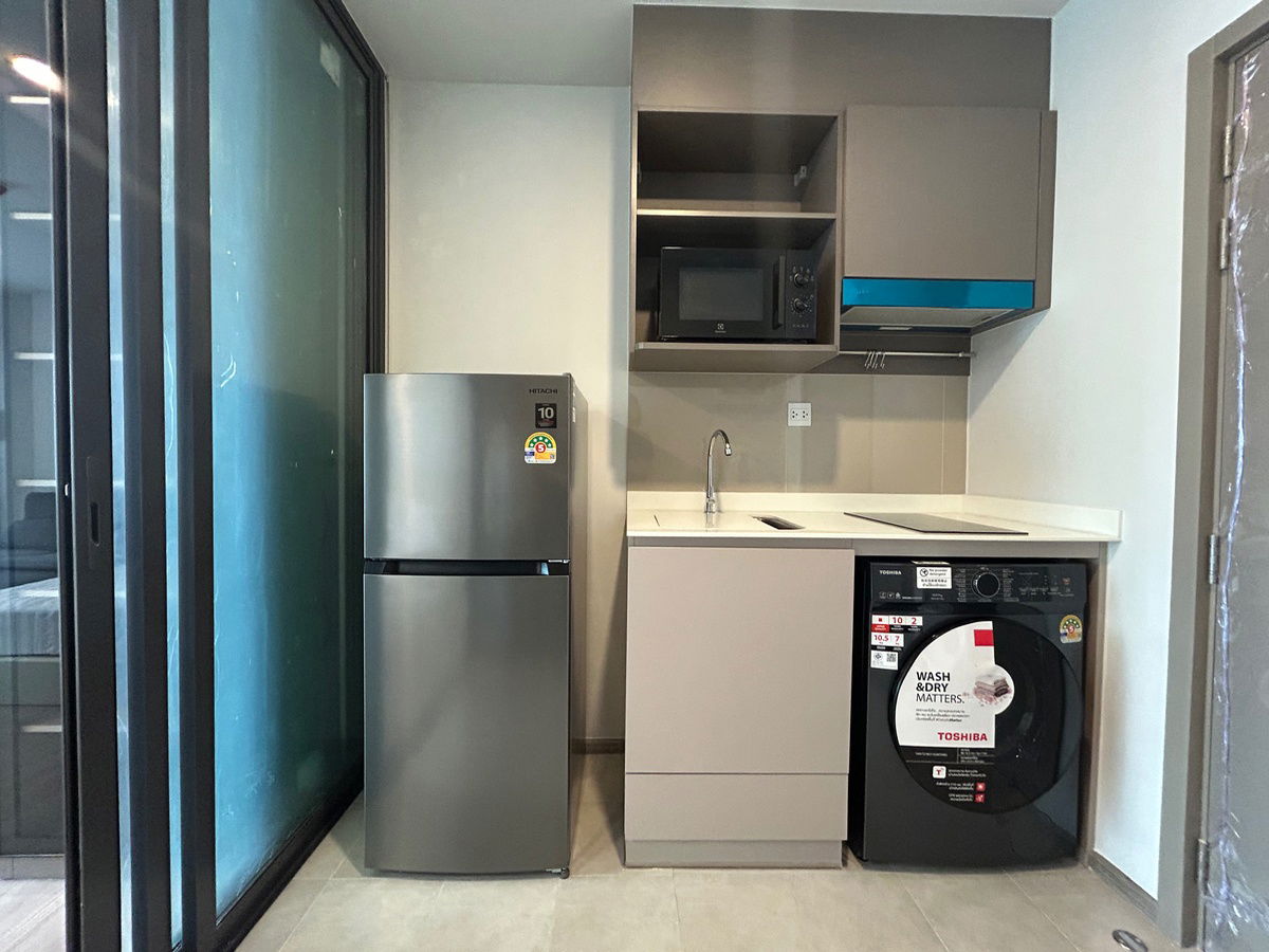 รูป ให้เช่า | Aspire Sukhumvit-Rama 4 | ชั้นสูง | 1BR | 500m to BTS Phra Khanong | วิวเมือง | เครื่องใช้ไฟฟ้าพรีเมี่ยม - รูปที่ 6/20