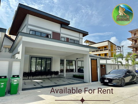 New luxury house for rent in the heart of Pattaya, ready to move in