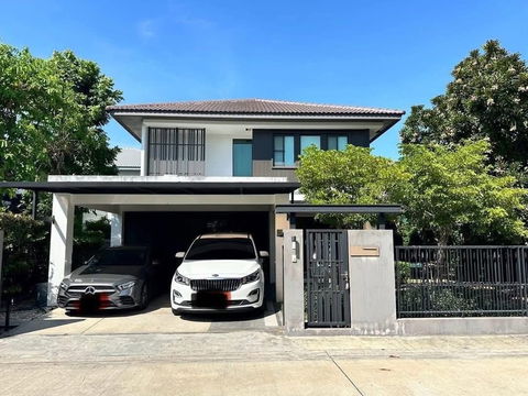 ให้เช่า บ้านเดี่ยว มัณฑนา บางนา กม.7 หลังใหญ่ ใกล้เมกาบางนา | Fully Furnished พร้อมเข้าอยู่