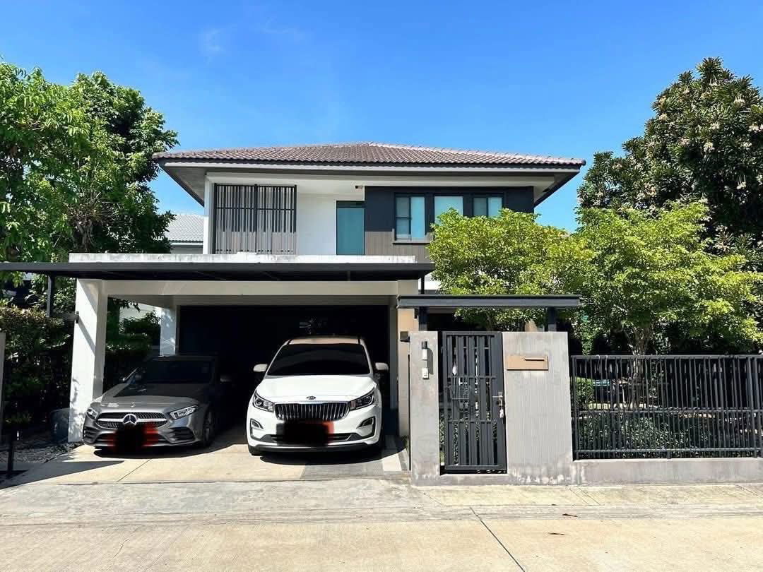 รูป ให้เช่า บ้านเดี่ยว มัณฑนา บางนา กม.7 หลังใหญ่ ใกล้เมกาบางนา | Fully Furnished พร้อมเข้าอยู่ - รูปที่ 1/10