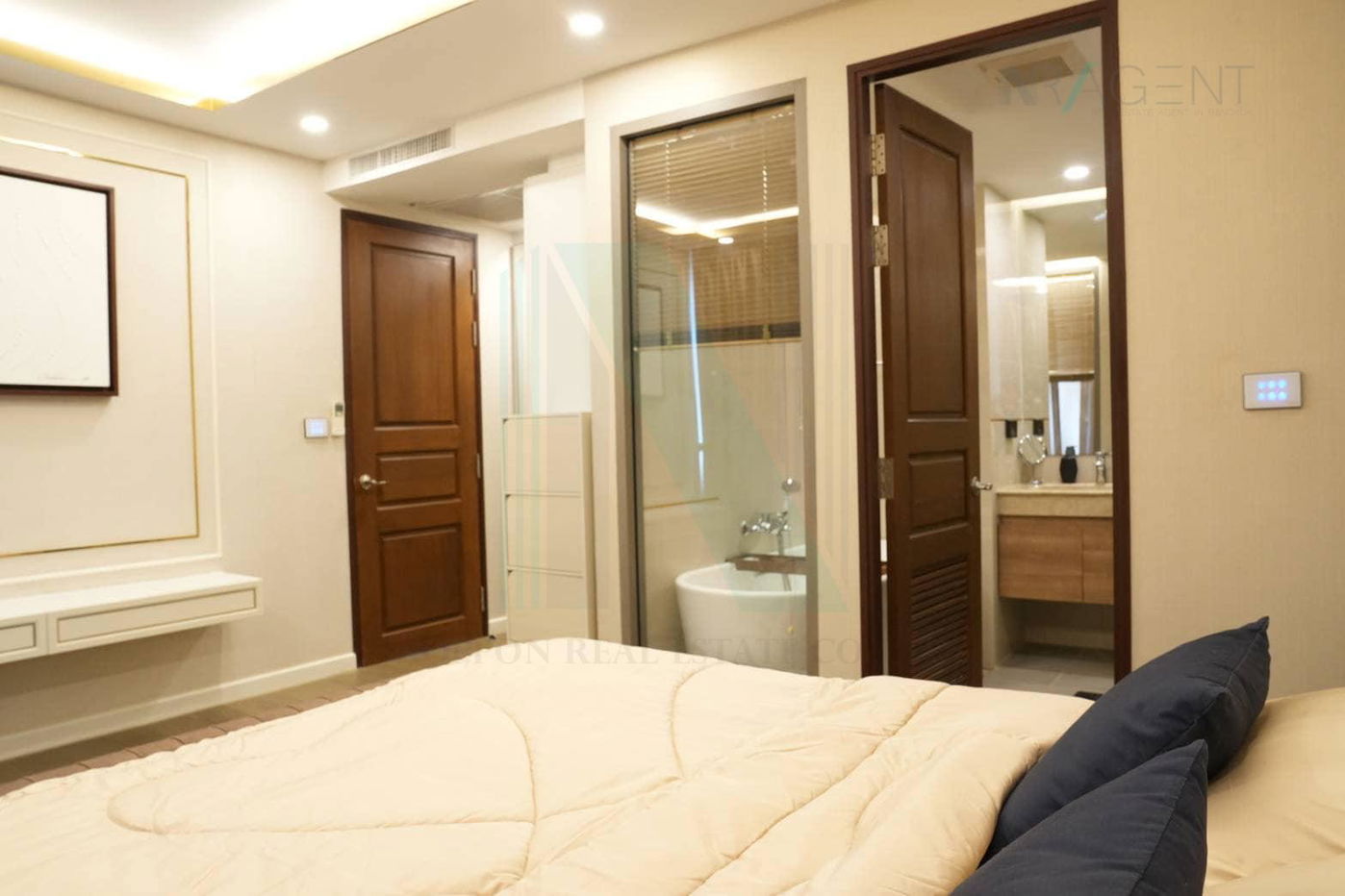 รูป ให้เช่า อมรันทา เรสซิเด้นซ์ 2ห้องนอน ชั้น4 ใกล้ ตลาดห้วยขวาง - รูปที่ 7/8