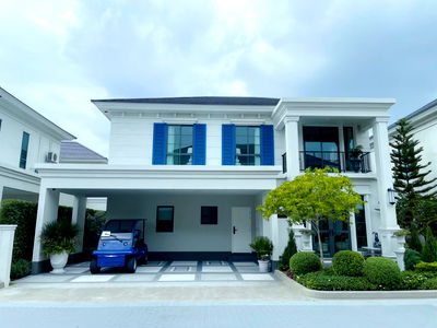 ขายบ้านเดี่ยว : ซื้ออยู่เอง หรือลงทุนก็คุ้ม!!! บ้านสวยตกแต่งพร้อมเข้าอยู่ เศรษฐสิริ บางนา กม.10 Community ที่ดีที่สุดย่านบางนา