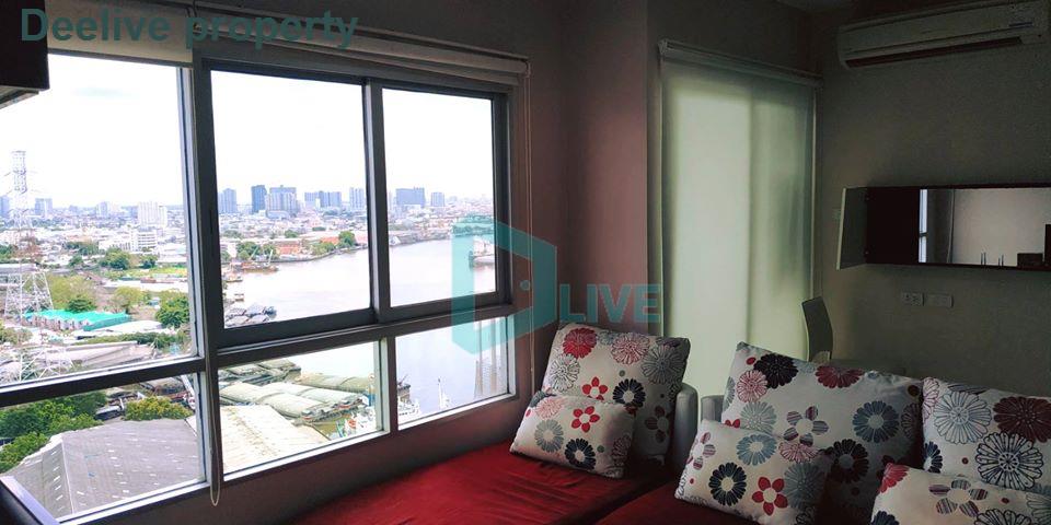 picture DL013223 Condo for rent, Ivy River near BTS Talat Phlu, ready to move in, call urgently 0653619502 LineID @534wlwof - 5/8