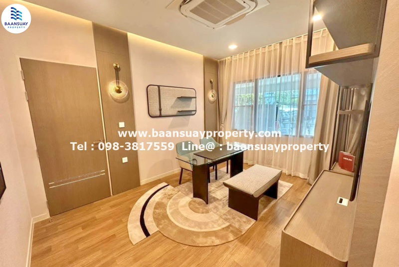 รูป ให้เช่า บ้านเดี่ยว 2 ชั้น มัณฑนา บางนา กม.15 บ้านใหม่ไม่เคยเข้าอยู่ - รูปที่ 9/15