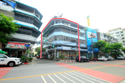 อาคารพาณิชย์ สีลม สาธร : ขายตึกแถวพระราม3เจริญกรุงซ.แฉล้มนิมิตร ริมถนน2ห้องคู่ ห้องมุมปากซอยสุดประเสริฐ1 ม.ศรีรัชดา ใกล้ทางด่วน สาทร สีลม อยู่อาศัย ค้าขาย ทำสำนักงานได้  