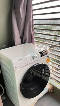🚩 For Rent Condo ELIO SATHORN-WUTTHAKAT Building A, Floor 24,Studio, Room size 26 sqm