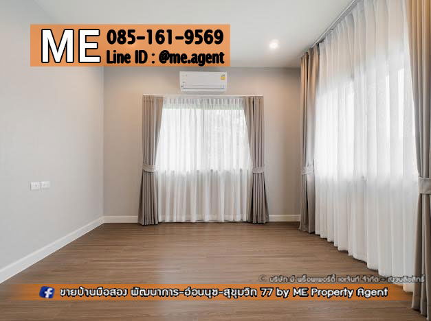 รูป ให้เช่า บ้านเดี่ยว หมู่บ้านเศรษฐสิริ พัฒนาการ 87 หลังมุม บ้านใหม่ พร้อมสวนส่วนตัว  โทร  085-1619569 (RBK12-62) - รูปที่ 23/32