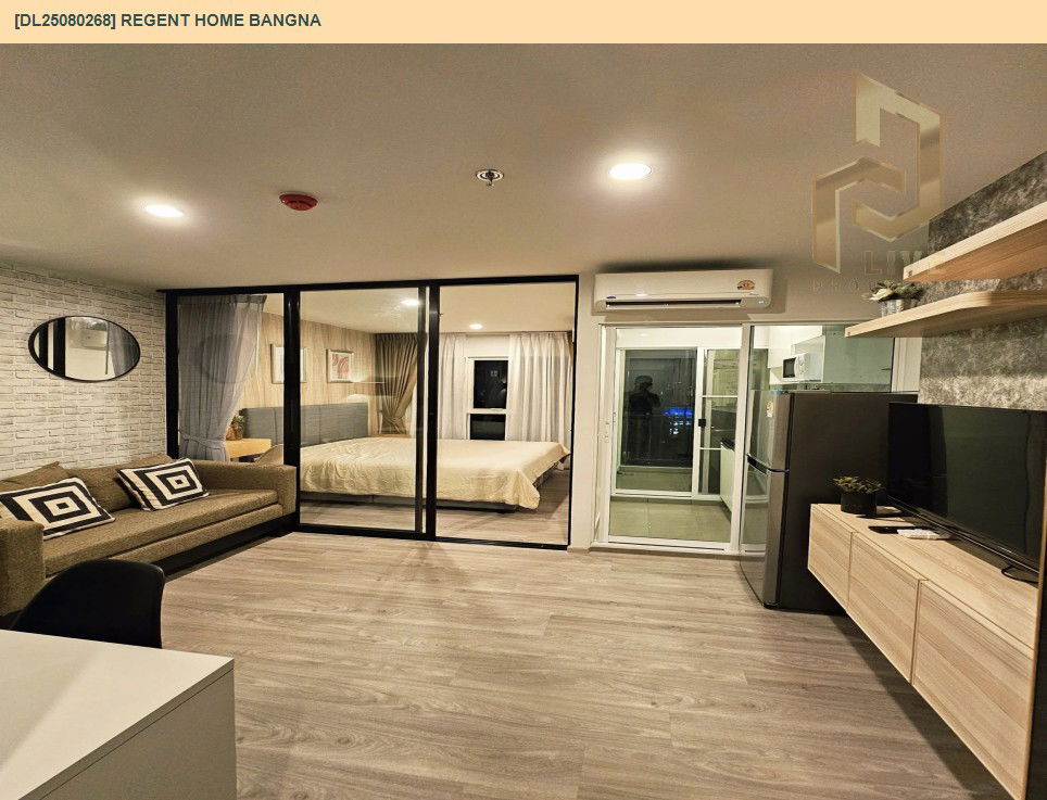 รูป DL25080268 ให้เช่าคอนโด รีเจ้นท์ โฮม บางนา (Regent home bangna) ใกล้ BTS บางนา พร้อมเข้าอยู่ โทรด่วน 0638692663 LineID @534wlwof - รูปที่ 8/11