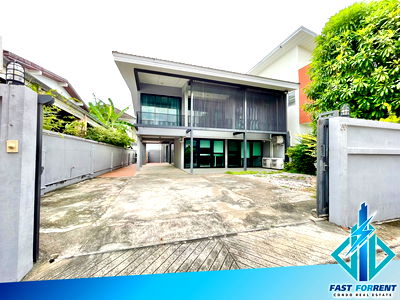 Houses for rent Ladprao 48, Chokchai 4, Ladprao 71 : #Single-family home in Ladprao, Chokchai 4, with parking for 8 cars! 🔥🔥Code 28032🔥🔥
