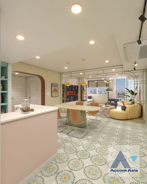 🔼🔽 AccomA 📩 Newly renovated,Fully Furnished 2 BR Condominium @Supalai Place   (AA44421)