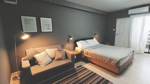 Condo for rent at City Home Sukhumvit-Bangna, 29 sq.m., 1 bedroom, 1 bathroom, 2nd floor, fully furnished and ready to move in.