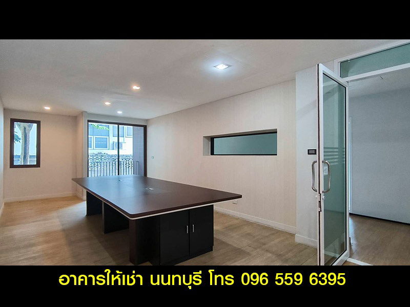 รูป ให้เช่า อาคารสำนักงาน ออฟฟิศ 350 ตร.ม. สนามบินน้ำ นนทบุรี ใกล้กองสลาก - รูปที่ 6/9