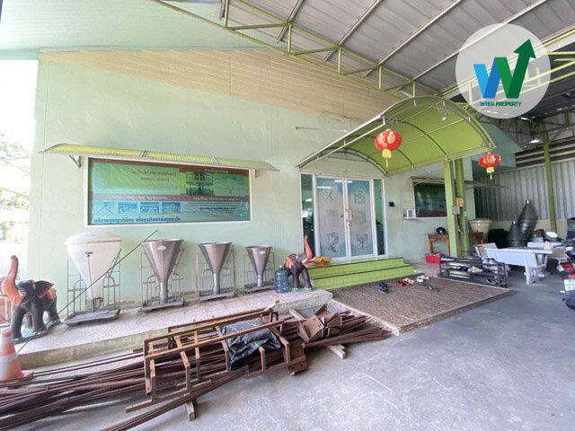 รูป คลังสินค้าถนนเฉลิมพระเกียรติ ร.9 เนื้อที่ 721 ตร.ม. พร้อมสำนักงาน - รูปที่ 4/9