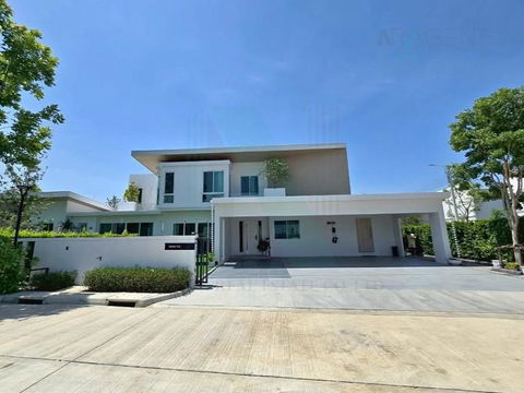ให้เช่าบ้านเดี่ยว 2 ชั้น มัณฑนา 100+ พระราม 2 - บางขุนเทียน 6 ห้องนอน 7 ห้องน้ำ