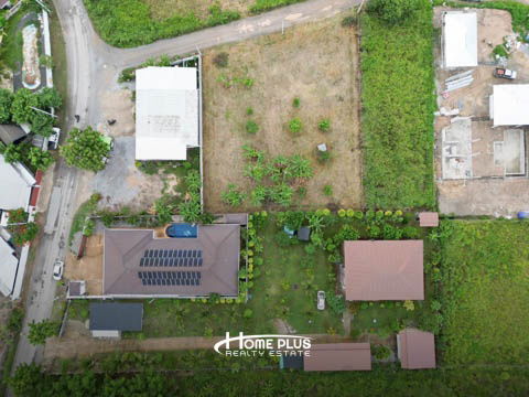 ที่ดินพร้อมบ้านในตำบลหินเหล็กไฟ อำเภอหัวหิน ประจวบคีรีขันธ์ เนื้อที่ 1 ไร่ 2 งาน