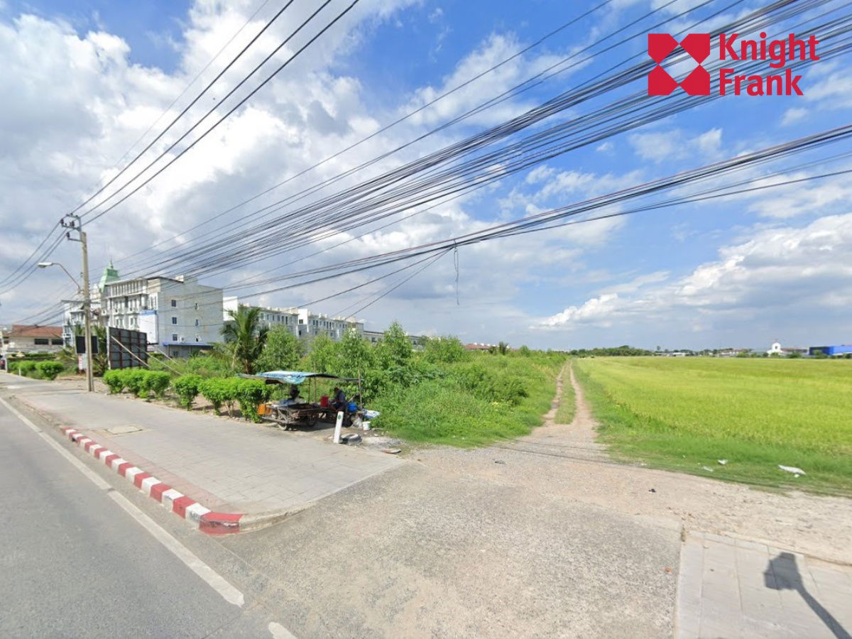 รูป ขายที่ดินทำเลดี 27 ไร่ ติดถนนหทัยราษฎร์ ใกล้บิ๊กซีหทัยราษฎร์ กรุงเทพมหานคร - รูปที่ 3/6