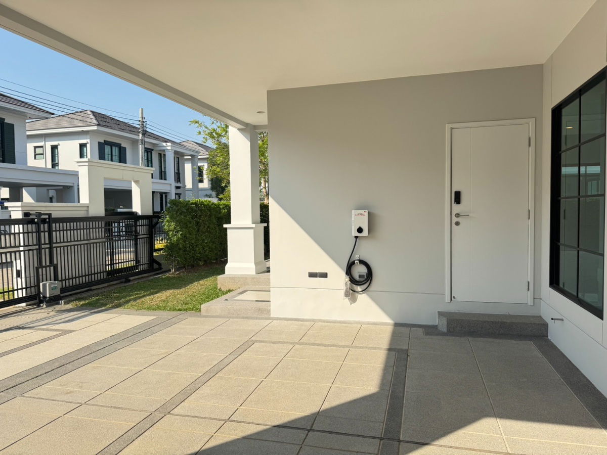 picture Luxury house project near the city, location next to the electric train only 900 m. Starting price 13.99 million baht. SETTHASIRI DONMUANG - 3/16